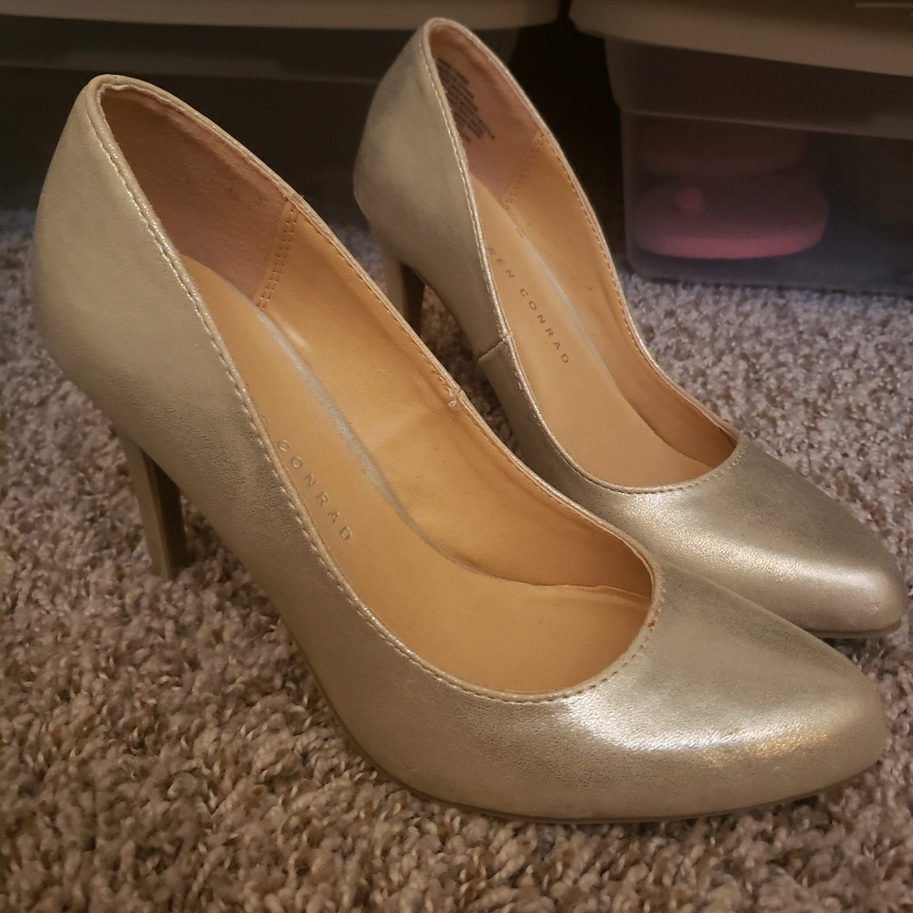 Gold Heels